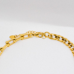 Miniature du produit Collier Papillon Doré en Acier Inoxydable #6