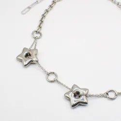 Miniature du produit Collier Ras de Cou Étoiles Argentées #5