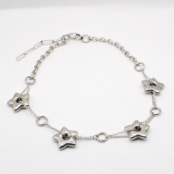 Miniature du produit Collier Ras de Cou Étoiles Argentées #6