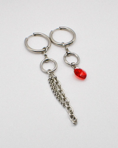 Miniature du produit Boucles d’oreilles asymétriques « Afterparty »  #3