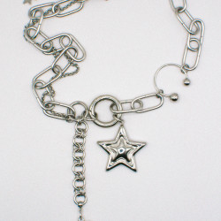 Miniature du produit Collier "Cosmic Drama" - argenté  #2