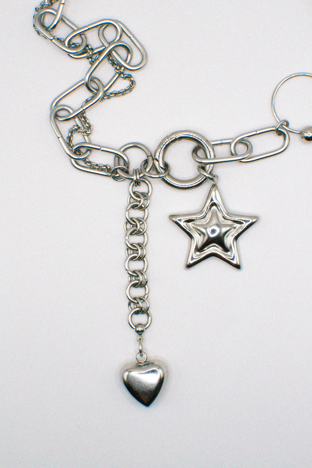 Photo du bijoux :  Collier "Cosmic Drama" - argenté  #3