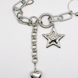 Miniature du produit Collier "Cosmic Drama" - argenté  #3