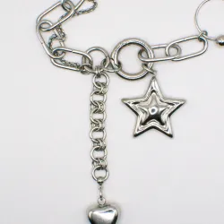 Miniature du produit Collier "Cosmic Drama" - argenté  #3