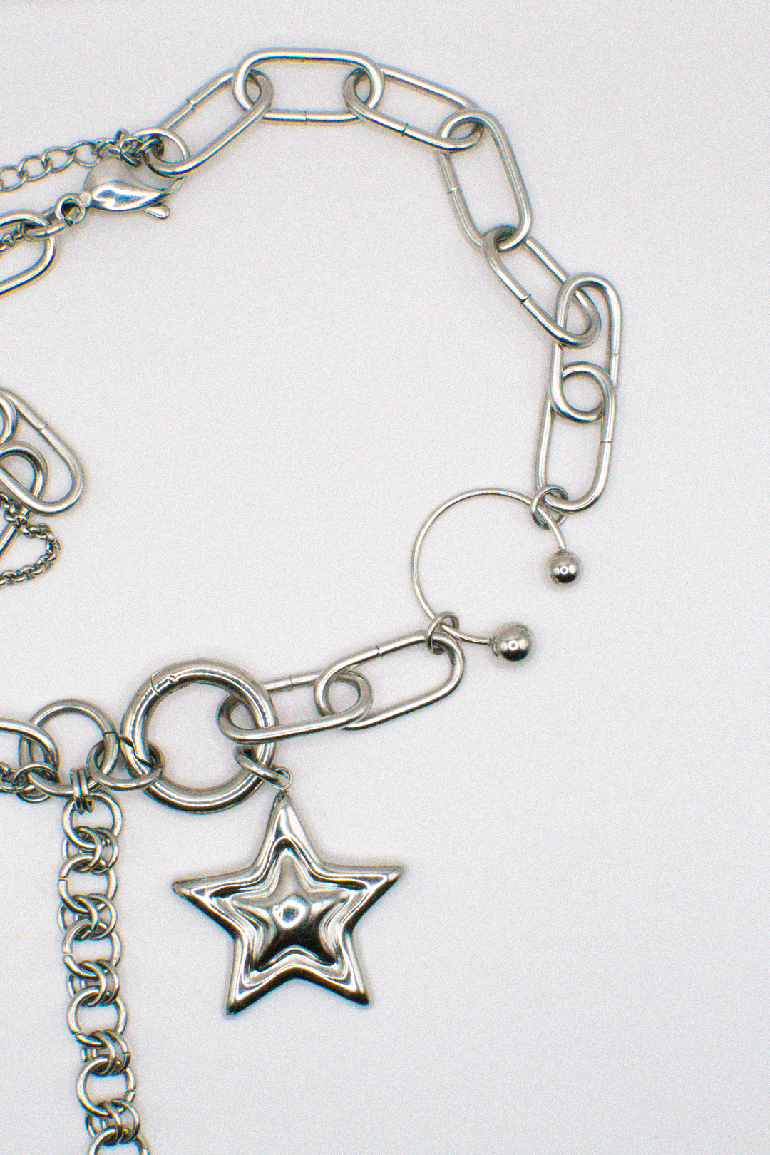 Photo du bijoux :  Collier "Cosmic Drama" - argenté  #4