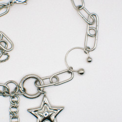 Miniature du produit Collier "Cosmic Drama" - argenté  #4