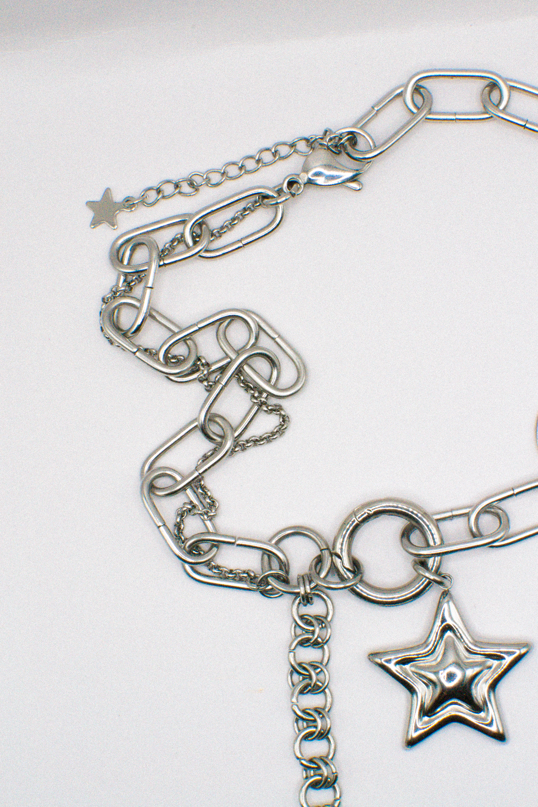 Photo du bijoux :  Collier "Cosmic Drama" - argenté  #5