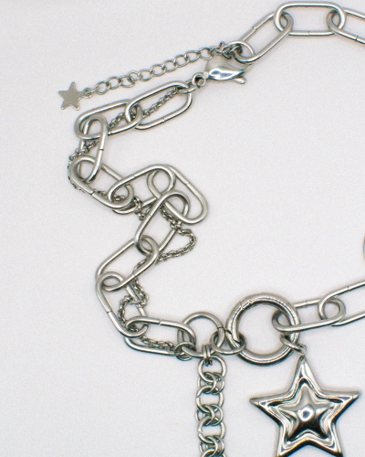 Miniature du produit Collier "Cosmic Drama" - argenté  #5