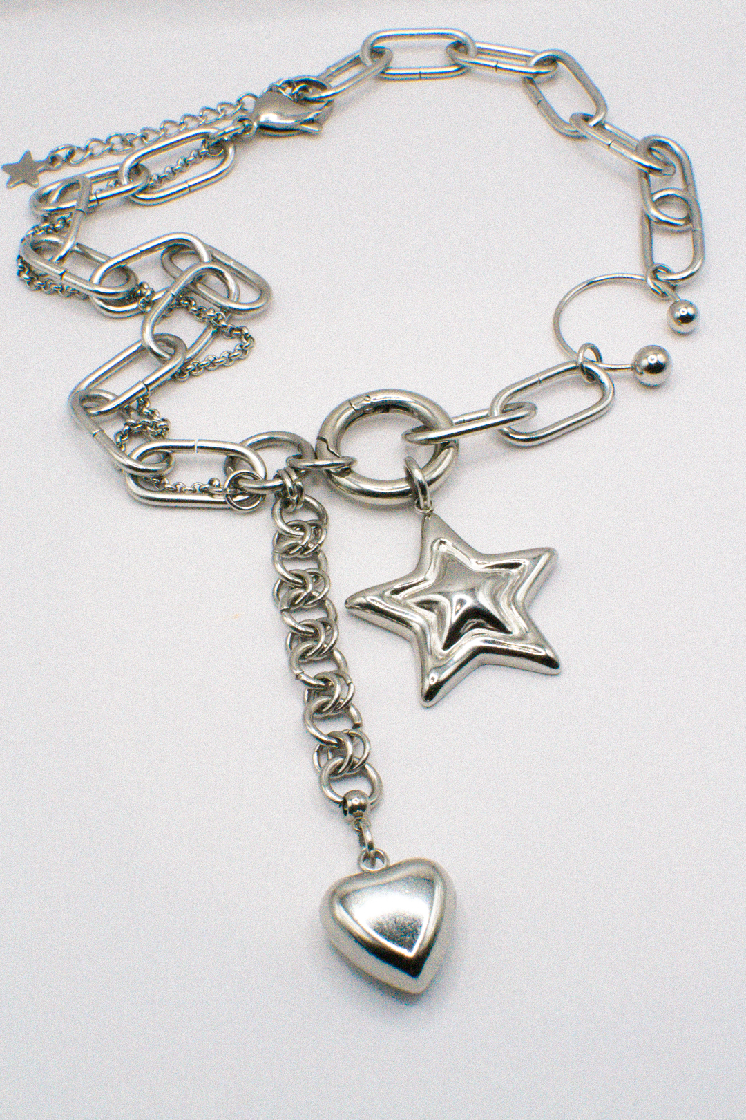 Photo du bijoux :  Collier "Cosmic Drama" - argenté  #6