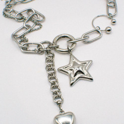 Miniature du produit Collier "Cosmic Drama" - argenté  #6