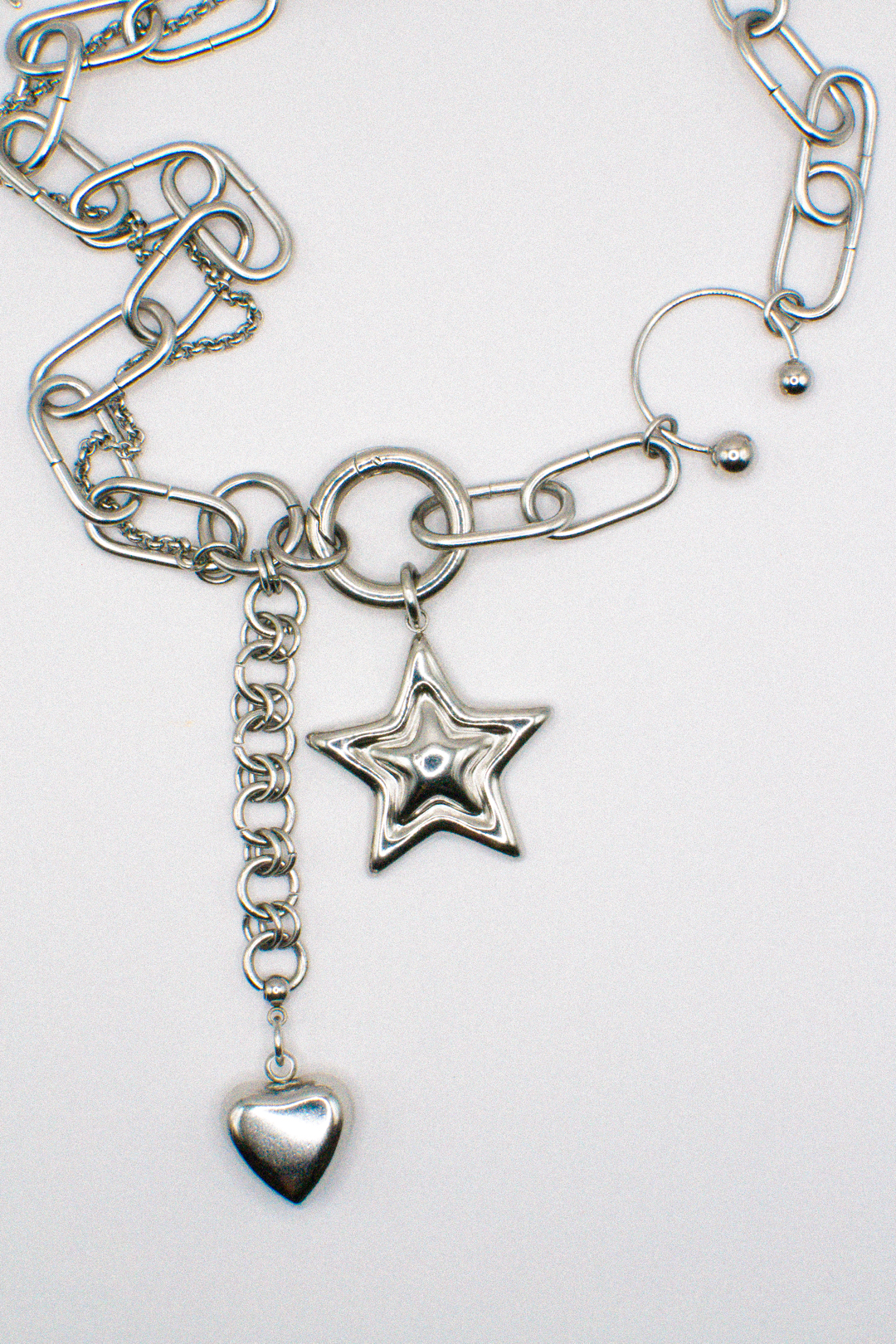 Photo du bijoux :  Collier "Cosmic Drama" - argenté  #7