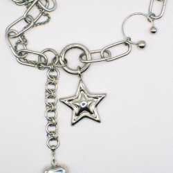 Miniature du produit Collier "Cosmic Drama" - argenté  #7