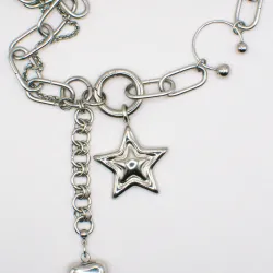 Miniature du produit Collier "Cosmic Drama" - argenté  #7