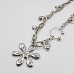 Miniature du produit Collier « Bad Bloom » - pendentif upcyclé #2