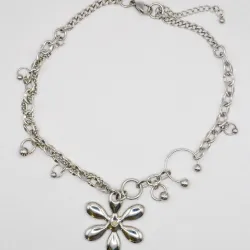 Miniature du produit Collier « Bad Bloom » - pendentif upcyclé #5