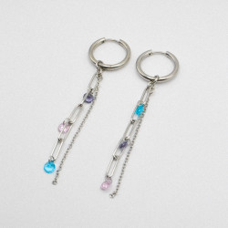 Miniature du produit Boucles d'oreilles "Electric Tears" - acier inoxydable  #4