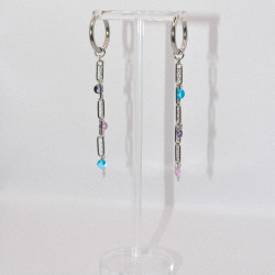 Miniature du produit Boucles d'oreilles "Electric Tears" - acier inoxydable  #5