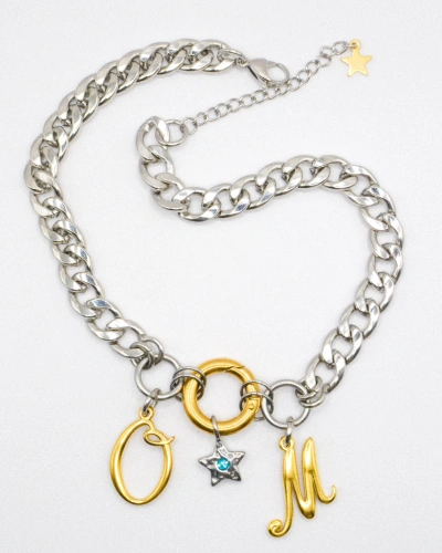 Miniature du produit Collier "Soir de match" - acier inoxydable - OM  #2